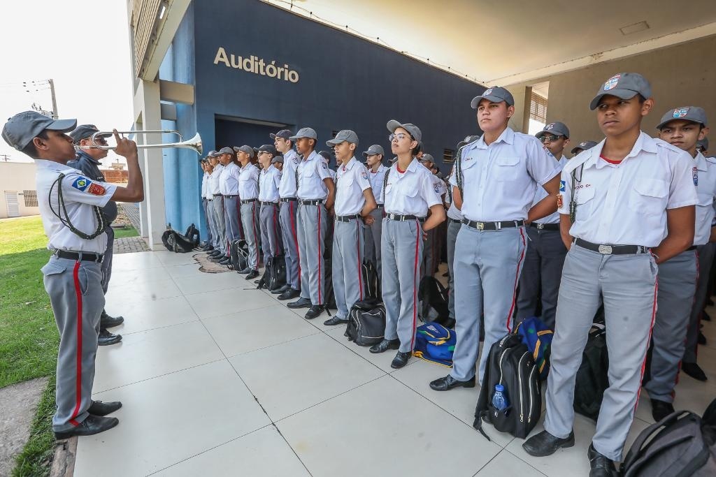 Inscrições no processo seletivo para escolas estaduais militares terminam nesta quarta-feira (23)