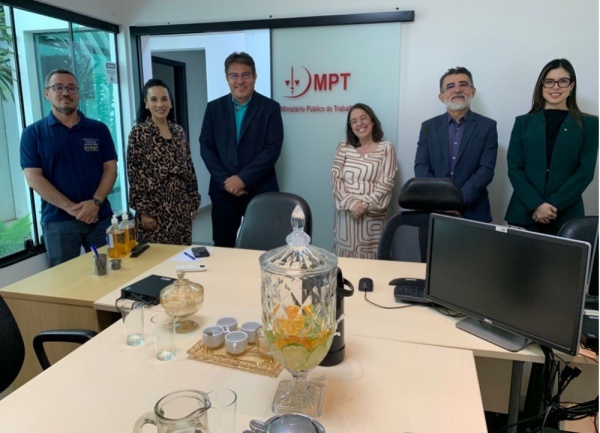 MPT em Sinop recebe Superintendência Regional do Trabalho e reforça cooperação interinstitucional