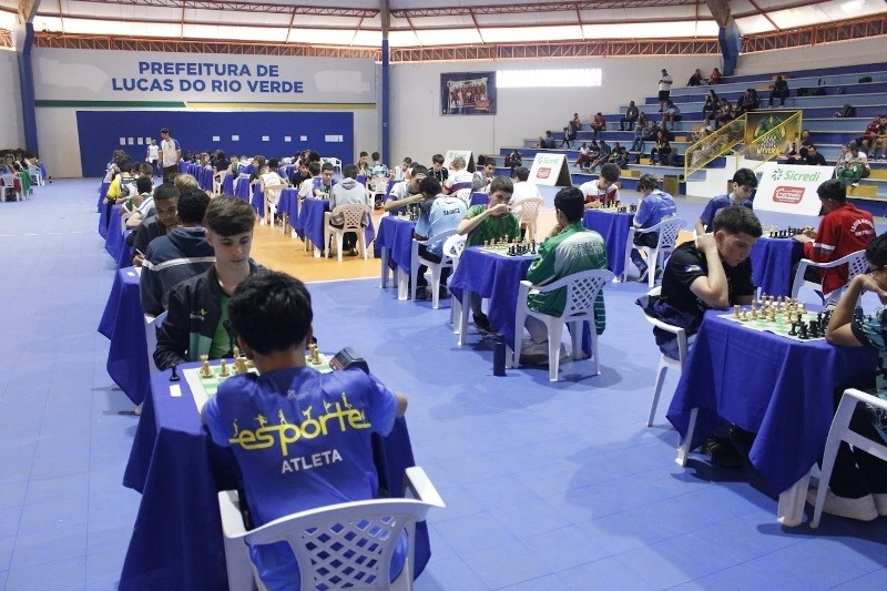 Sinop se destaca no xadrez dos Jogos Escolares Mato-grossenses 2025