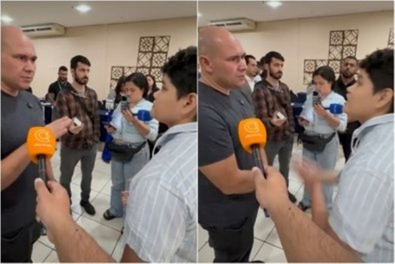 Prefeito de Cuiabá e homem trans 'batem-boca' por causa de pronome neutro
