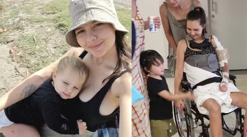 Mulher relembra ataque de girafa que a deixou paraplégica e matou filha de 1 ano