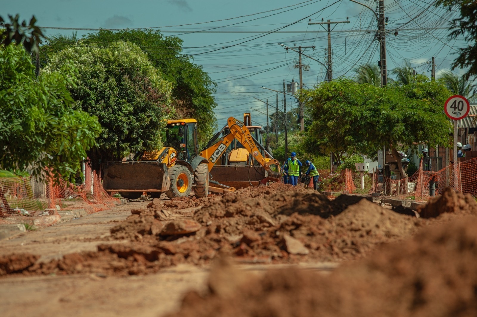 Obras de esgoto no Setor Comercial atenderão 1.800 moradores