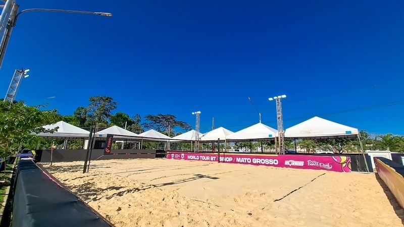 Torneio internacional de Beach Tennis de Sinop começa nesta terça-feira