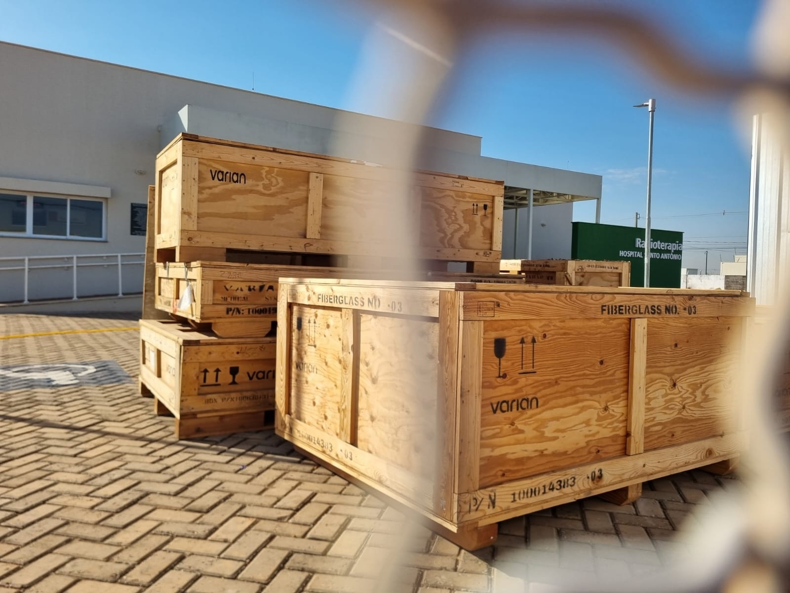 Equipamentos da radioterapia chegam a Sinop