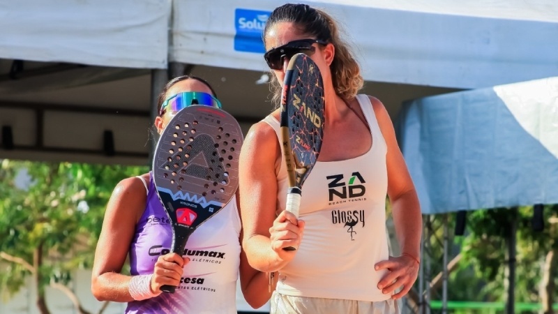 Sinopense disputa classificação para oitavas de final no torneio de beach tennis