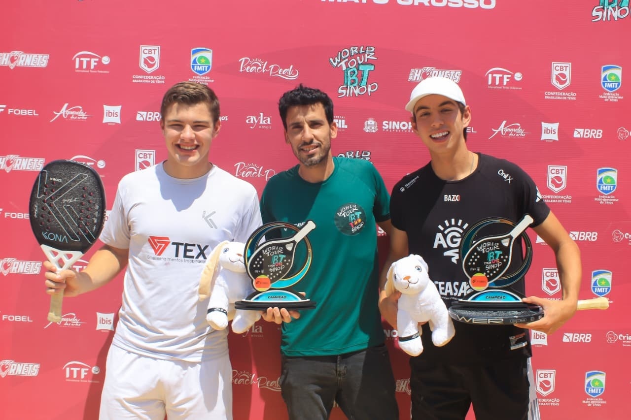 Definidos os campeões da chave juvenil internacional em Sinop