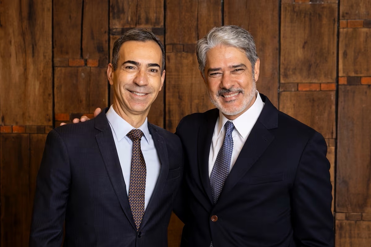 Rede Globo anuncia saída de William Bonner do ‘Jornal Nacional’; César Tralli assumirá a bancada