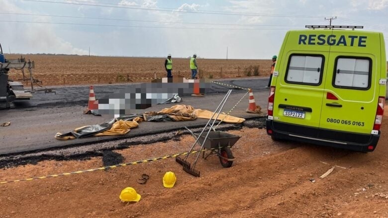 Tragédia em obra da BR-163: três trabalhadores morrem em acidente com máquinas pesadas em Sorriso