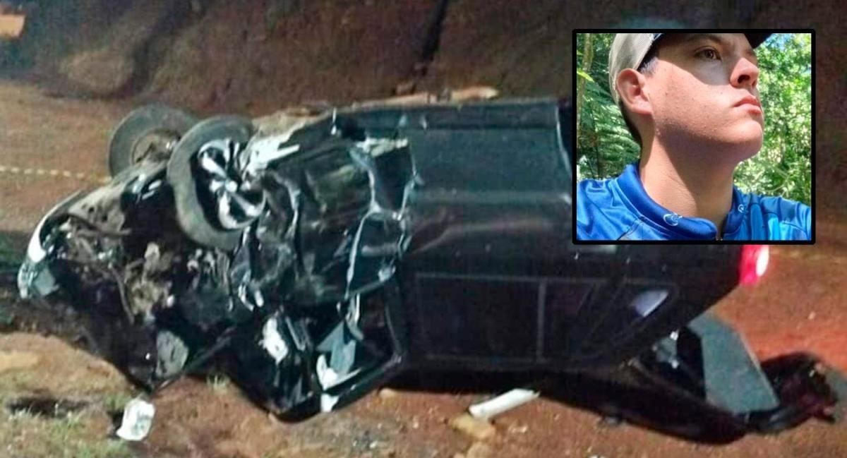 Filho de delegado de Sinop morre em acidente no Paraná