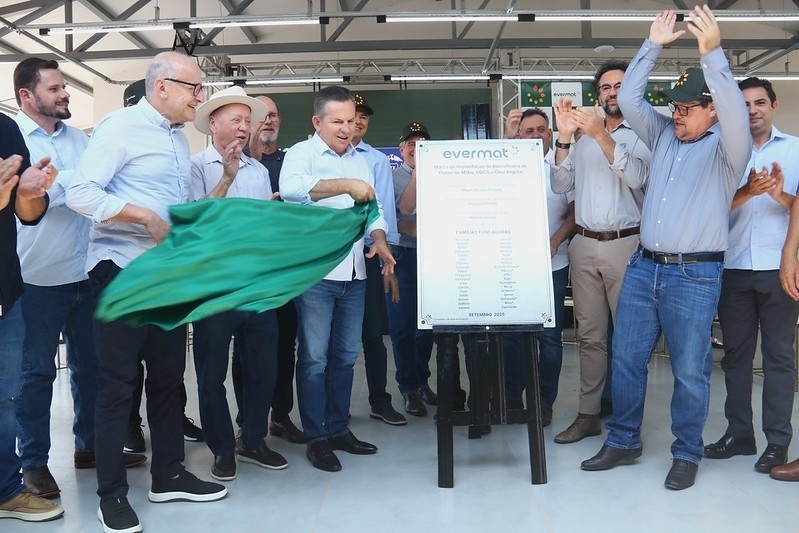Prefeito e governador participam do pré-lançamento de indústria de Etanol de Milho em Sinop