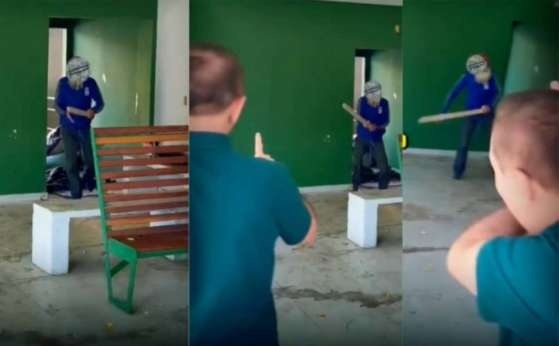 Vereador quase é atacado com pauladas por morador de rua no Centro de Cuiabá