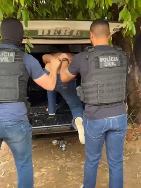 Polícia Civil prende suspeito de série de assaltos a motoristas de aplicativos em Sinop