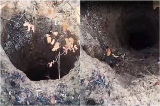 Cratera de origem desconhecida é descoberta em área de incêndio em MT