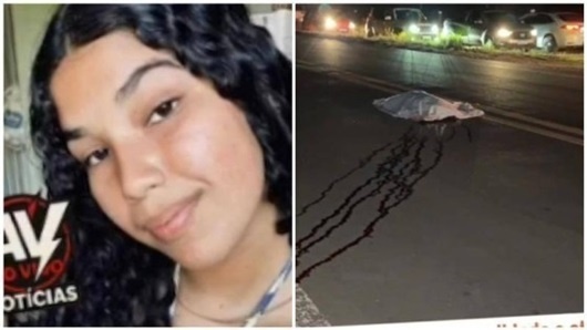 Carreta atropela e mata adolescente que estava indo para festa