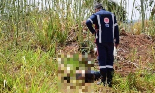 Corpo de homem é encontrado com corte no pescoço e mãos amarradas para trás