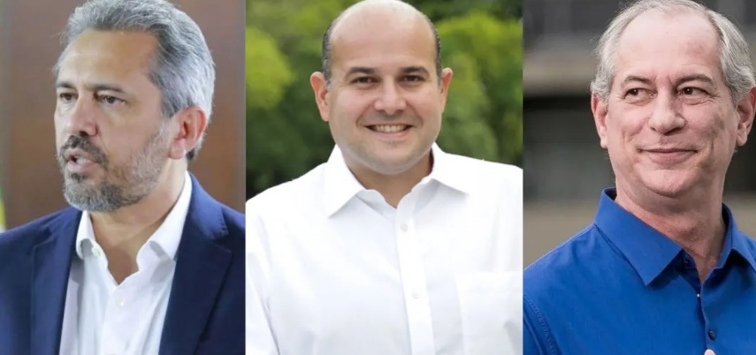 Real Time governo CE: Elmano aparece à frente de Roberto e empata com Ciro