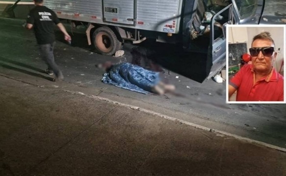 Homem morre após ser atropelado pelo próprio caminhão em MT