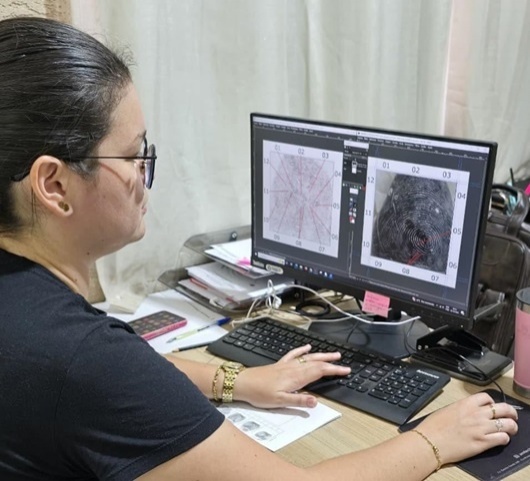Corpo carbonizado é identificado pelas impressões digitais