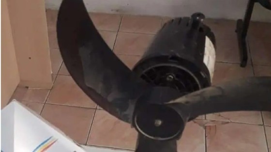 Suspeito agride mãe idosa e quebra ventilador na cabeça da filha de 8 anos