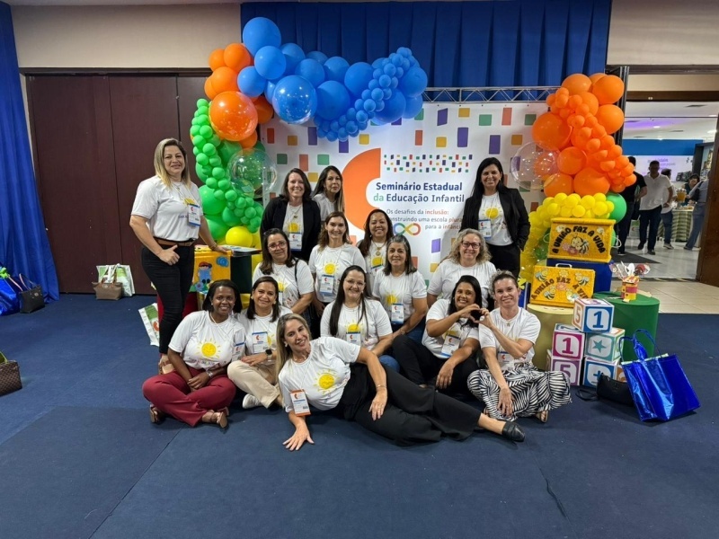 Sinop participa do Seminário Estadual da Educação Infantil em Cuiabá