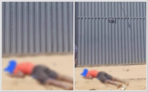 Homem é encontrado morto na porta de oficina no interior
