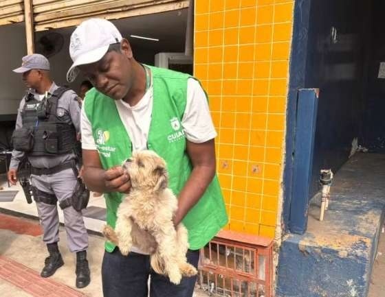 Idosa e filho são encontrados mortos dentro de casa em Cuiabá; cão da família é resgatado