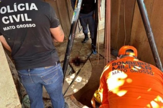 Tio e sobrinho de 19 anos matam homem e jogam corpo dentro de poço em MT