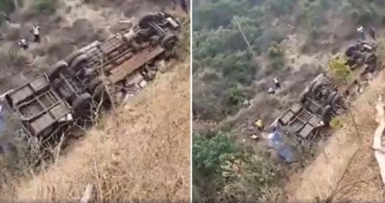 Ônibus cai de ribanceira e deixa 42 mortos; 7 são crianças