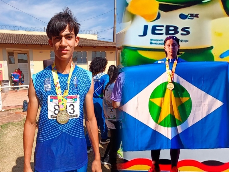 Atletas de Sinop garantem vagas no Sul Americano ao conquistarem três medalhas em competição nacional