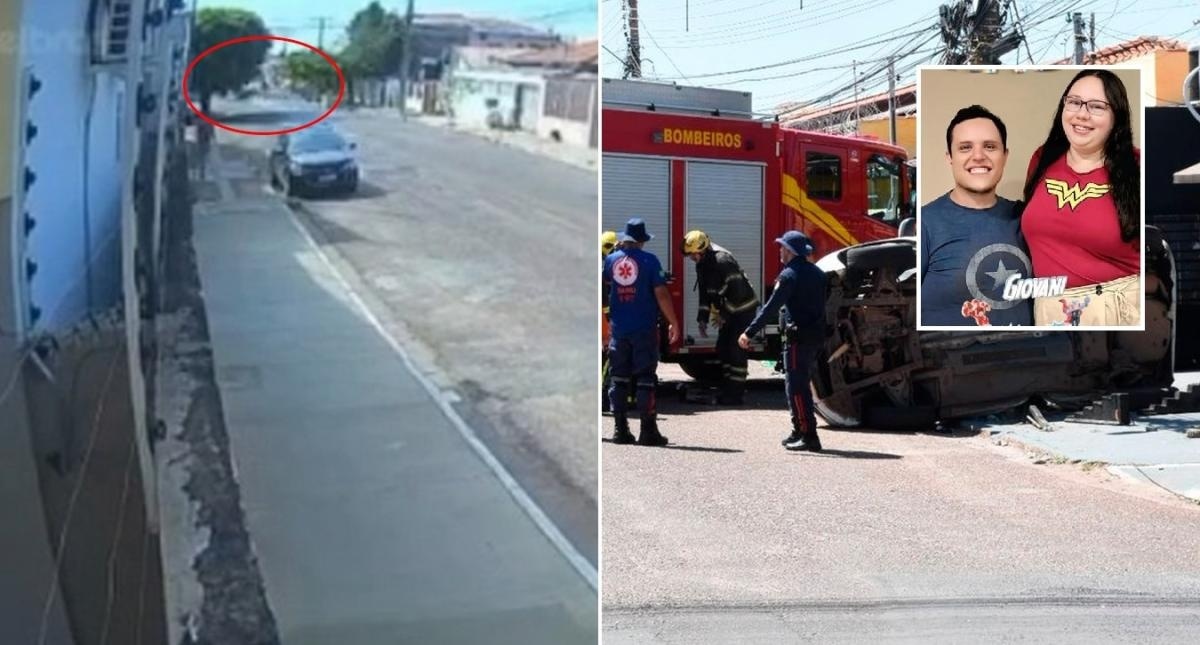 Discussão no trânsito e perseguição teriam motivado acidente que vitimou casal