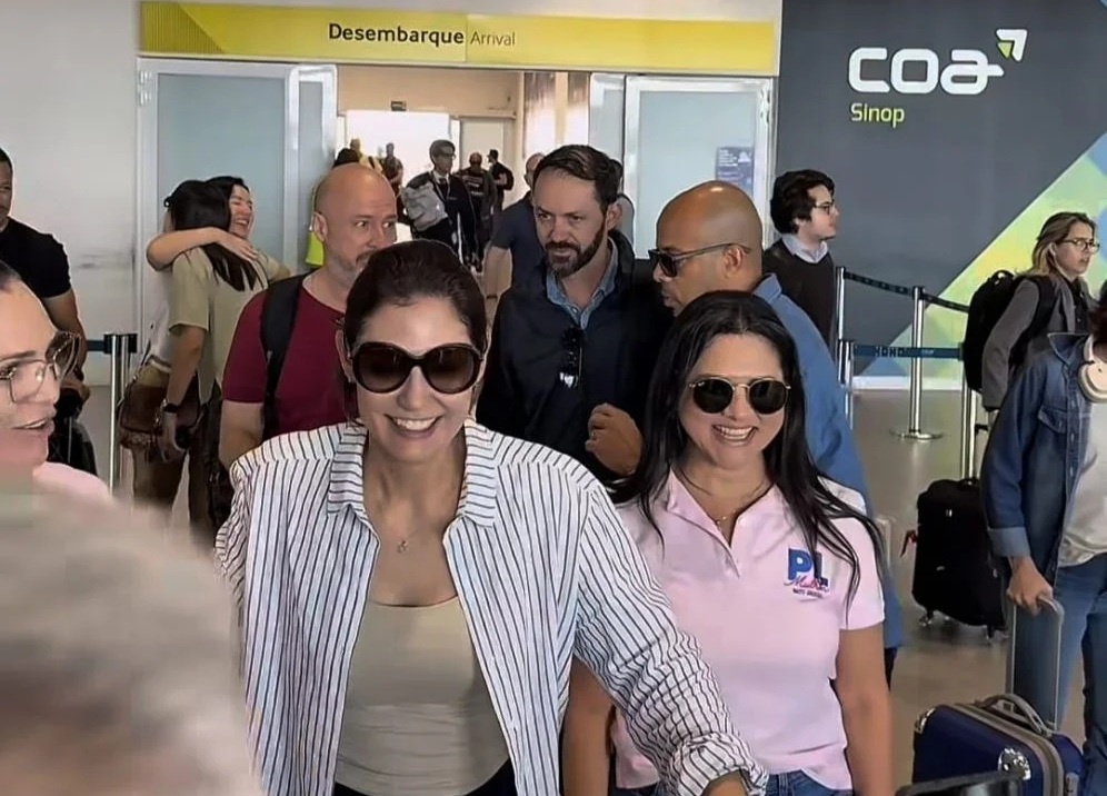 Michelle Bolsonaro desembarca em Sinop para evento com mulheres do PL em Sorriso