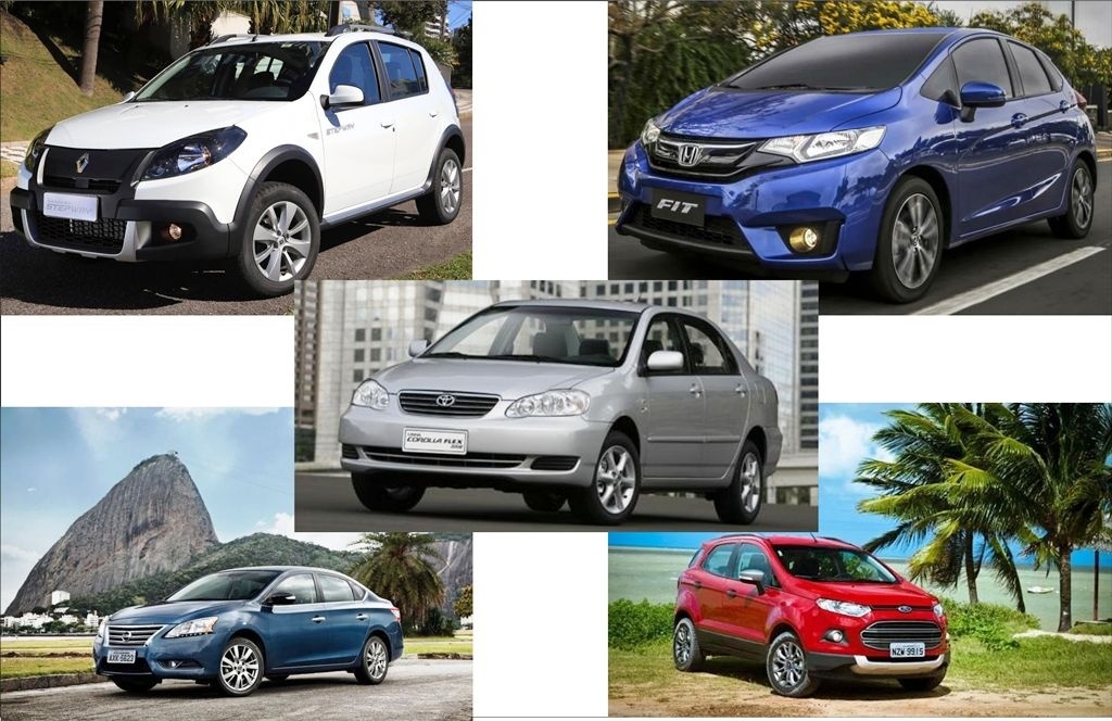 Sedã, SUV ou hatch? Confira 5 carros automáticos usados que custam até R$ 40 mil