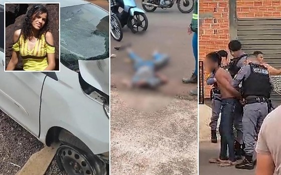 Ladrão furta carro, mata mulher atropelada e fere filho em MT