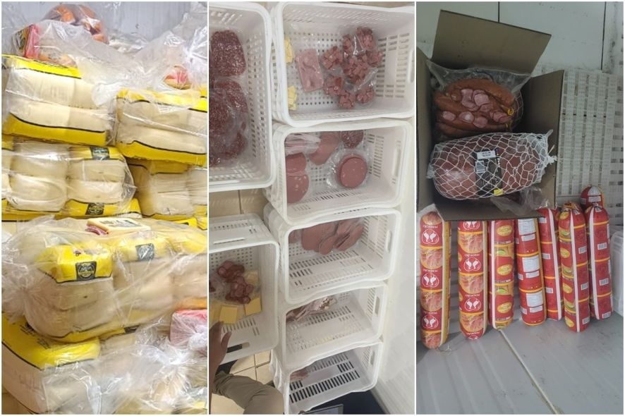 Operação apreende frios e laticínios clandestinos em Cuiabá