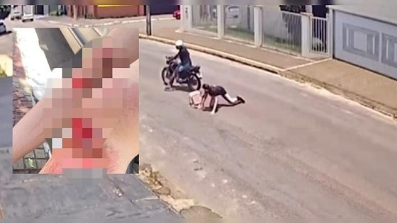 Menina de 12 anos salta de moto em movimento para fugir de criminoso