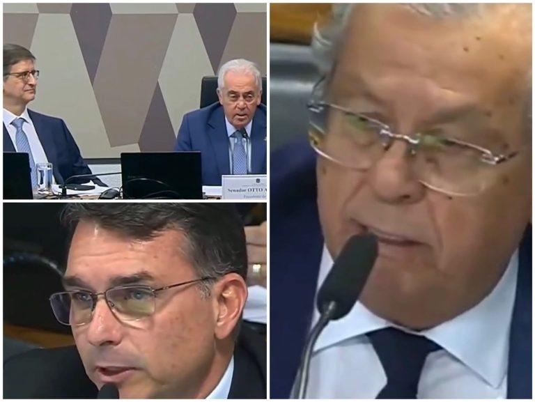 Jayme Campos repreende Flávio Bolsonaro
