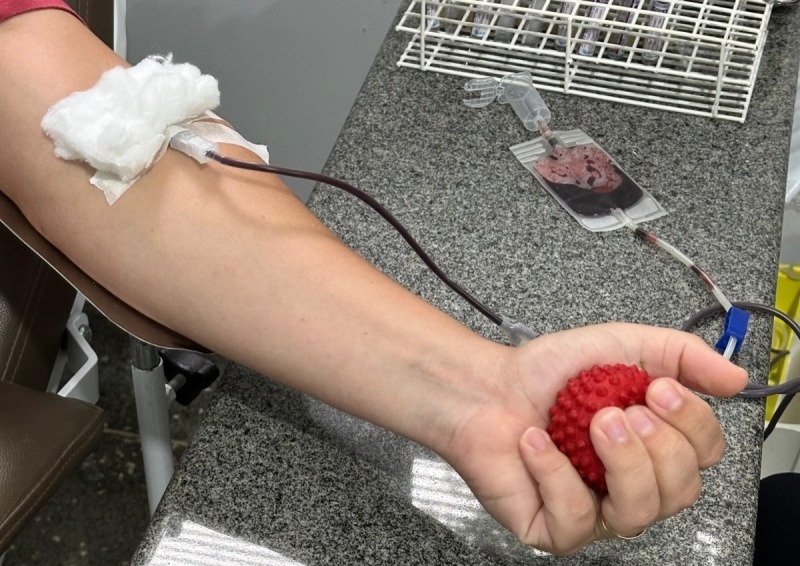UCT Sinop convoca população para doações de sangue O negativo
