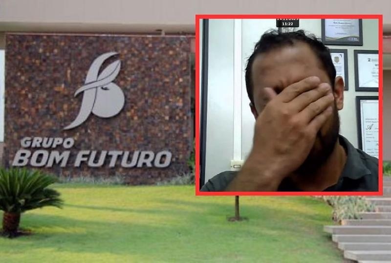 Funcionário da Bom Futuro diz que se arrepende ao confessar desvio de R$ 15 milhões