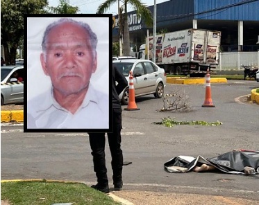 Idoso de 90 anos é atropelado após desmaiar e cair embaixo de caminhão em Lucas do Rio Verde