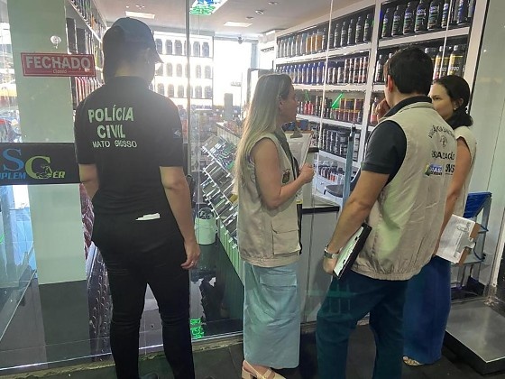 Dono de loja de suplementos é preso por vender anabolizantes irregulares em MT