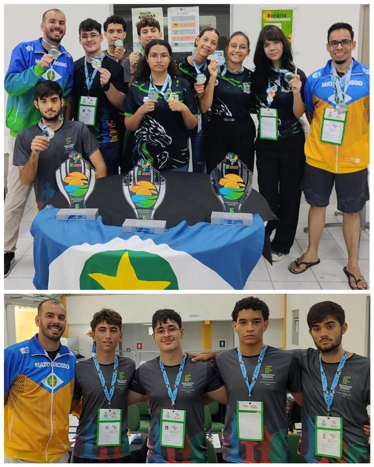 Mato Grosso é vice-campeão nacional de xadrez nos Jogos das Instituições Federais