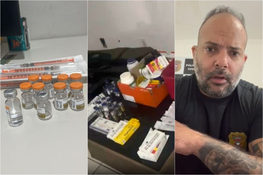 Polícia faz apreensão em loja de suplementos; delegado cita contrabando