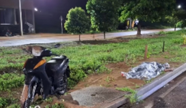 Homem morre após perder controle de moto em Sinop