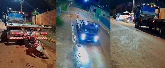 Dupla fica gravemente ferida após moto colidir na traseira de caminhão