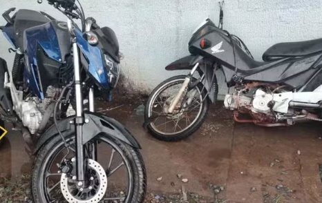 Motos furtadas em pátio de delegacia são usadas em assassinatos em MT