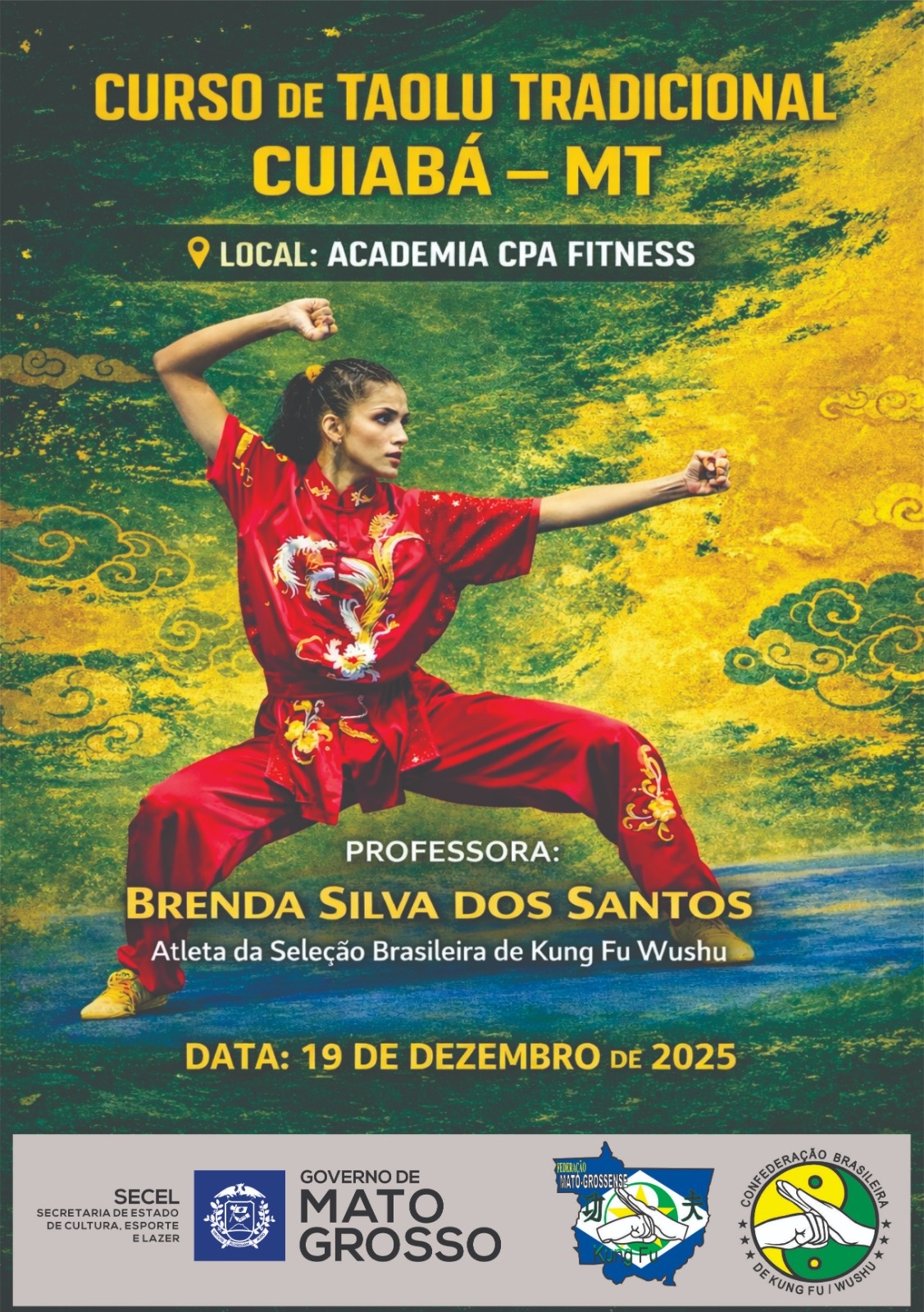 Federação de Kung Fu impulsiona atletas a destaque internacional por MT