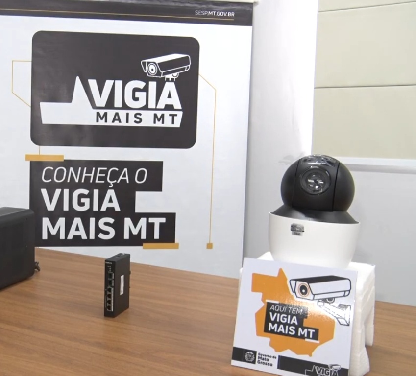 Vigia Mais MT avança com 10 mil novas câmeras para monitoramento publico