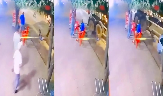 Homem é atropelado por carreta e morre após ser levado ao hospital