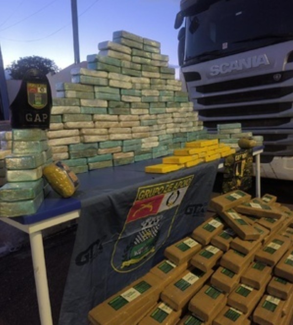 Operação apreende 400kg de droga próximo a Sinop