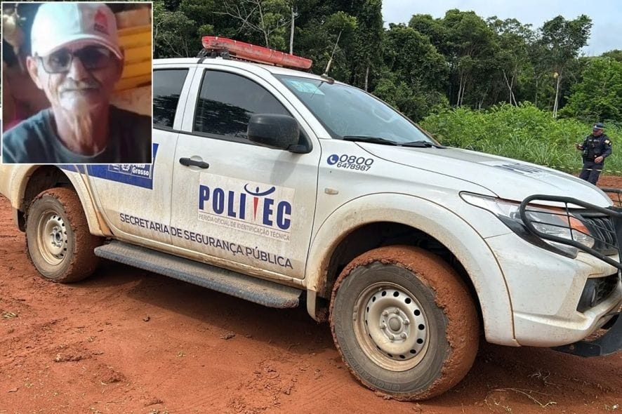 Idoso desaparecido há quase um mês é encontrado morto em área de mata em MT